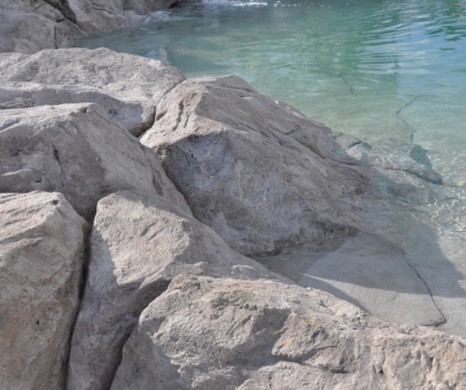 Faux rochers piscines